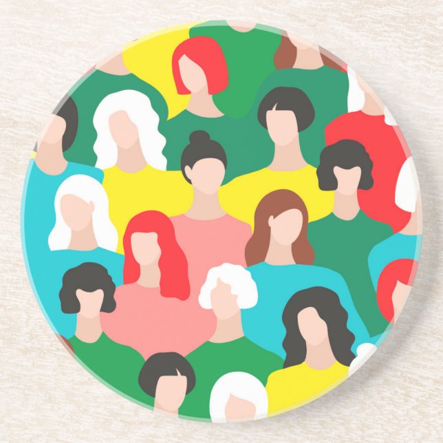Girl power coaster (Front)