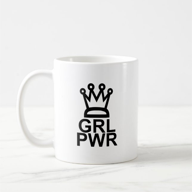 Girl Power  Coffee Mug (Left)