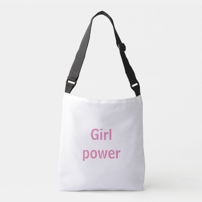 girl power crossbody bag (Front)