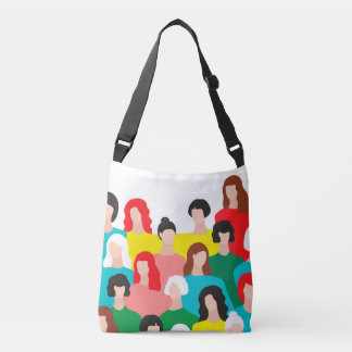 Girl power crossbody bag