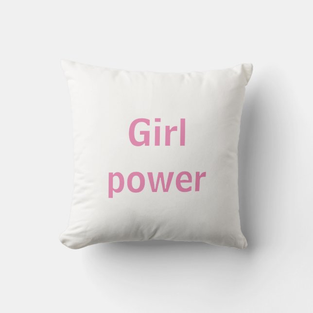 girl power cushion (Front)