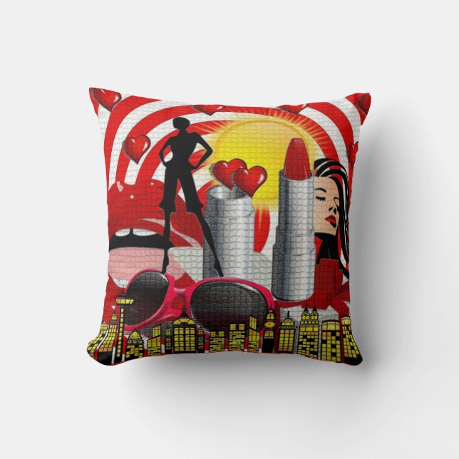 girl power cushion (Front)