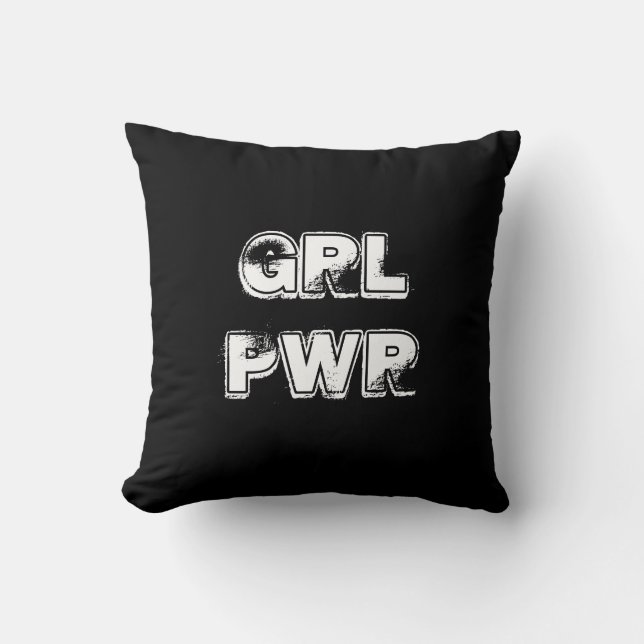 Girl power - cushion (Front)