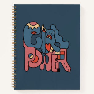 Girl Power Dark Version Notebook