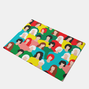 Girl power doormat