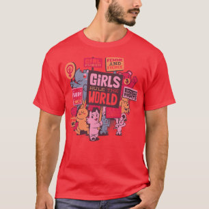 Girl Power Feminist Classic by Tobe Fonseca T-Shirt