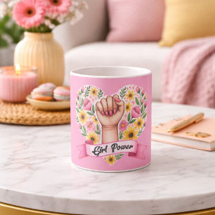 Girl Power Feminist Coffee Mug
