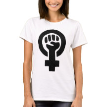 Girl Power Feminist Symbol