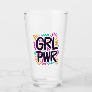 Girl Power Glass