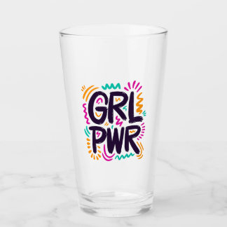 Girl Power Glass