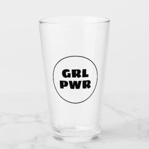 Girl Power Glass