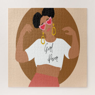 Girl power jigsaw puzzle