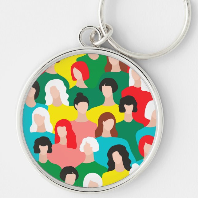 Girl power key ring (Front)