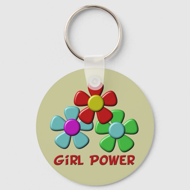 Girl Power! Key Ring (Front)