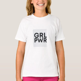 Girl power kids tshirt