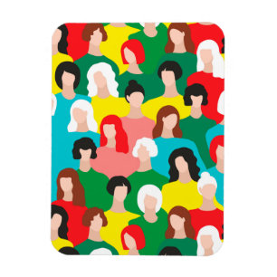 Girl power magnet