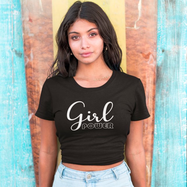 Girl Power Modern Feminist T-Shirt (Creator Uploaded)