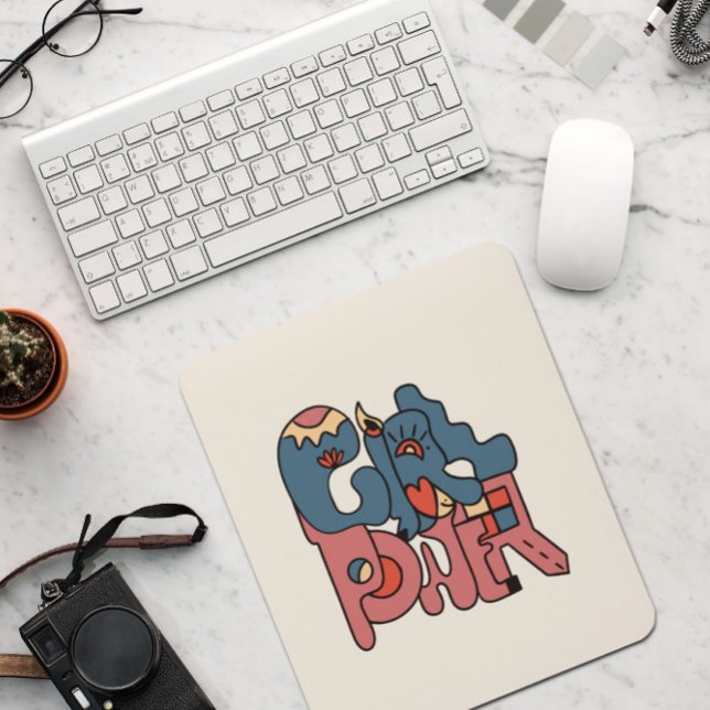 Girl Power Mouse Pad (Creator Uploaded)