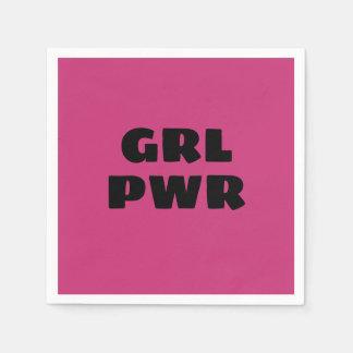 Girl Power Napkins