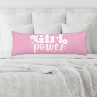 Girl Power Pink Body Cushion
