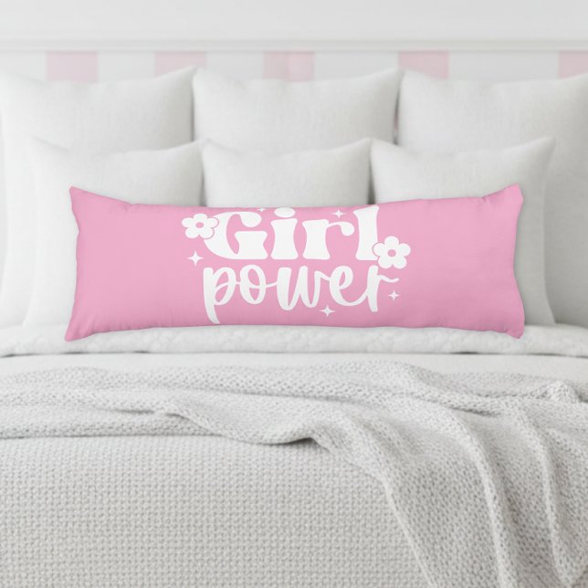 Girl Power Pink Body Cushion (Creator Uploaded)