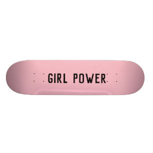 GIRL POWER PINK SKATEBOARDS