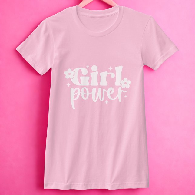 Girl Power Pink T-Shirt (Creator Uploaded)