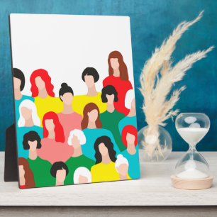 Girl power plaque