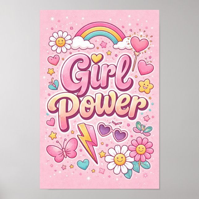 Girl Power Printable Poster (Front)