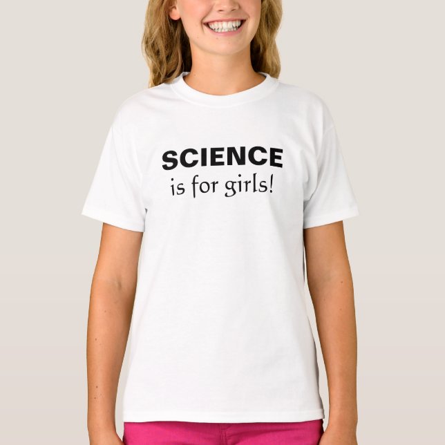 Girl Power - Science T-Shirt (Front)