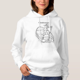 Girl Power Sculling Boat Thunder_Cove Hoodie