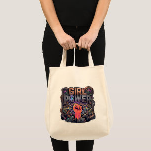 Girl Power Steampunk Fist - Feminist Empowerment G Tote Bag