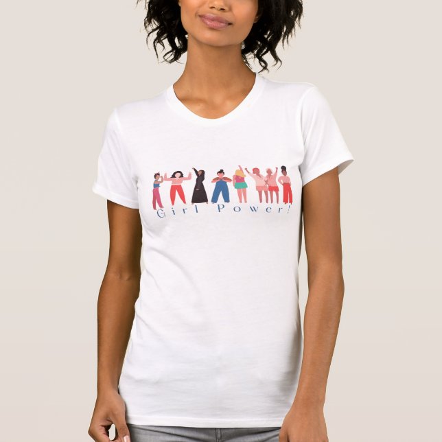Girl Power  T-Shirt (Front)
