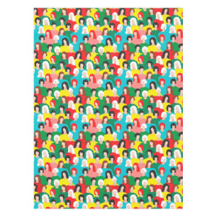 Girl power tablecloth