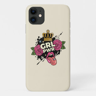 Girl Power Tattoo Style Case-Mate iPhone Case