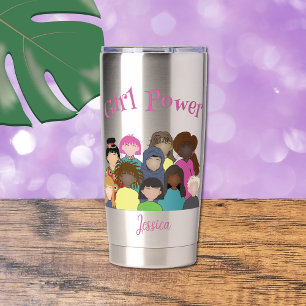 Girl Power Thermal Tumbler