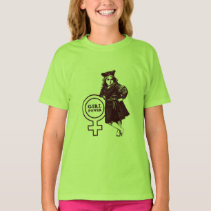 Girl Power Vintage For Girls Choose Your Tee Color