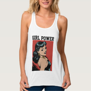 GIRL POWER Vintage Ladies T-shirts