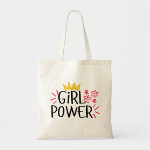 Girl Power Women's Day Tote Bag