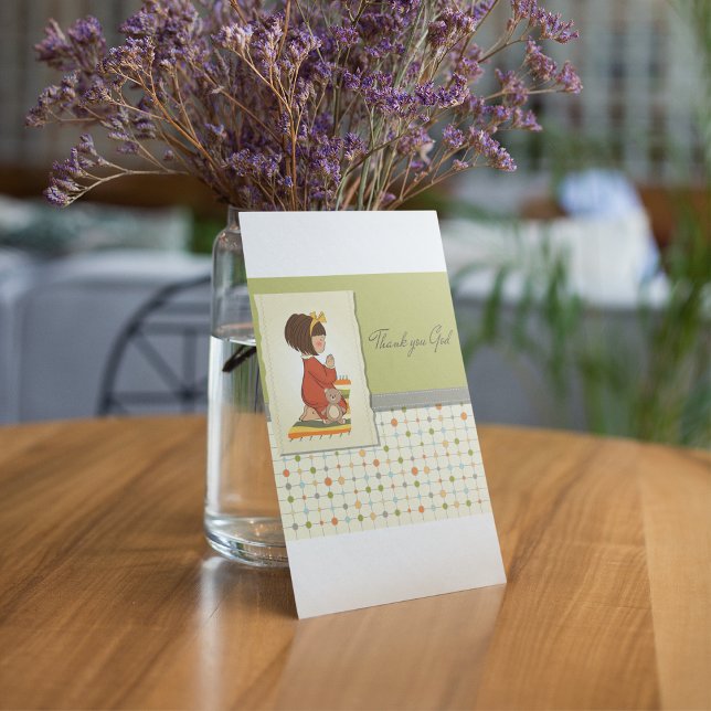 Girl Praying Invitations (Creator Uploaded)