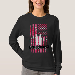 Girl Pro Gun Second Amendment  2A patriot American T-Shirt