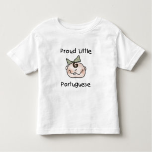 Girl Proud Little Portuguese Toddler T-Shirt