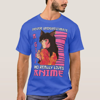 Girl Really Loves Merch Girl Otaku Gift T-Shirt