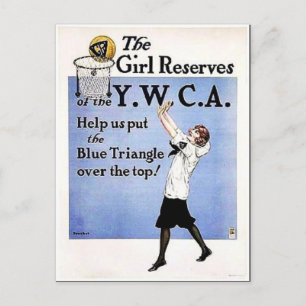 Girl Reserves Postcard
