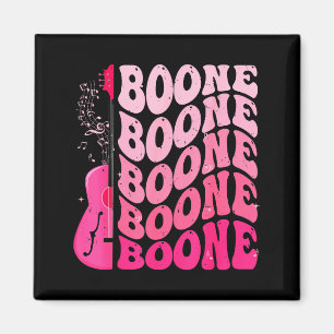 Girl Retro Boone Groovy Flower First Name D 80's  Magnet
