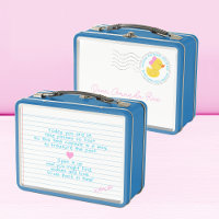 Girl Rubber Duck 1st Birthday Time Capsule