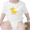 Girl Rubber Ducky Duck Personalised Baby T-Shirt