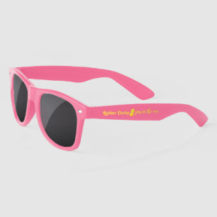 Girl Rubber Ducky You're the One Personalised Sunglasses