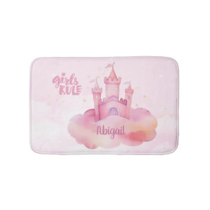 Girl Rule Palace on the Pink Cloud Bath Mat