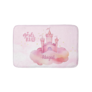 Girl Rule Palace on the Pink Cloud  Bath Mat